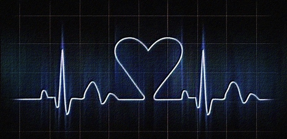 Love Heart Beat Medical Line Background Wallpaper1 Jpg