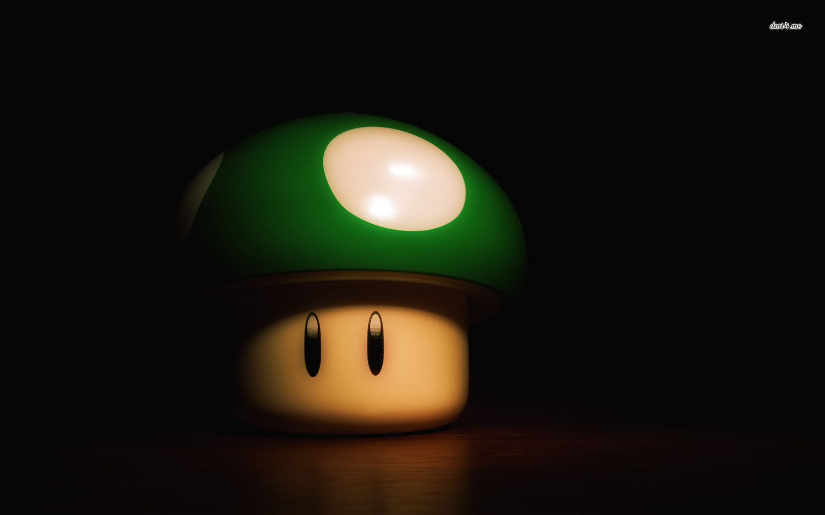 Green Mario Mushroom Wallpaper Game