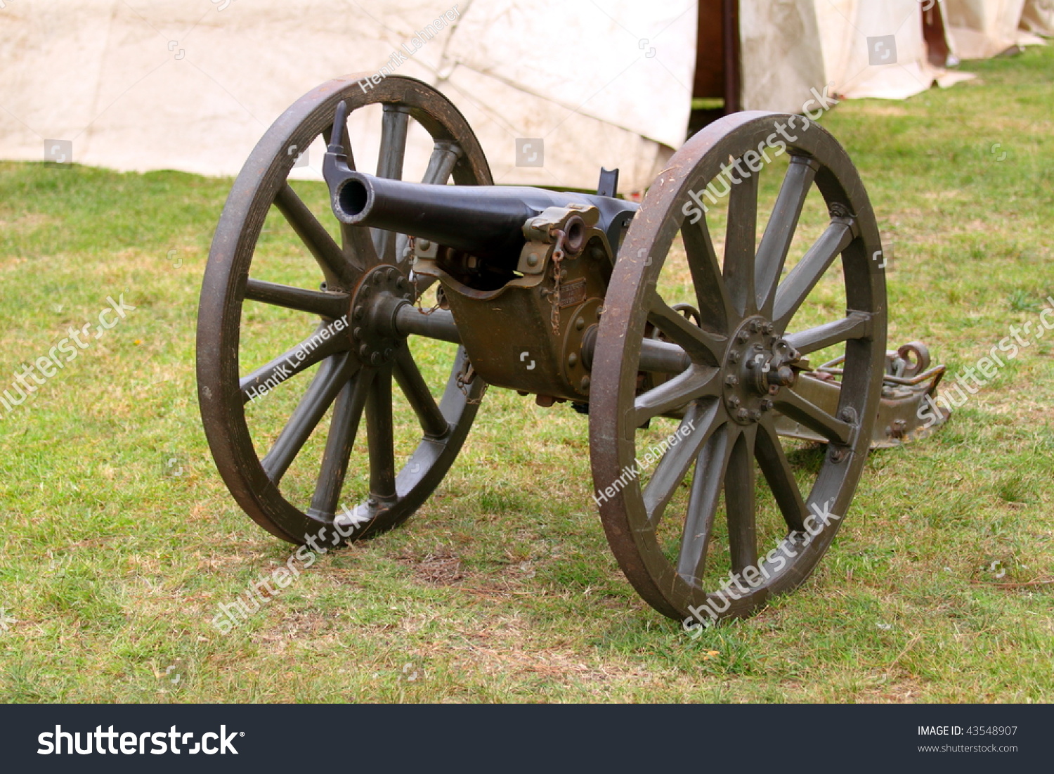 Cannon Military Camp Background Stock Photo Edit Now