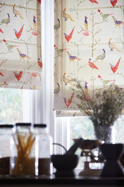 Beautiful Wallpaper And Home Fabrics Adding Colorful Patterns To