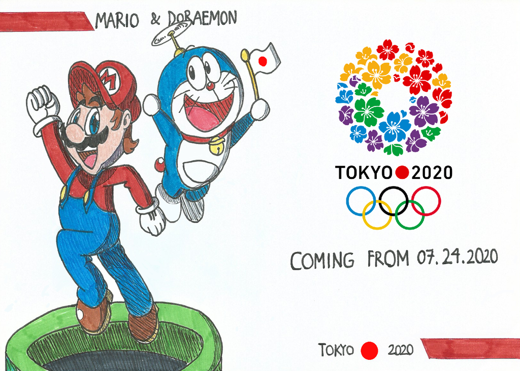 Tokyo Mario N Doraemon By Felixtoonimefanx360 On