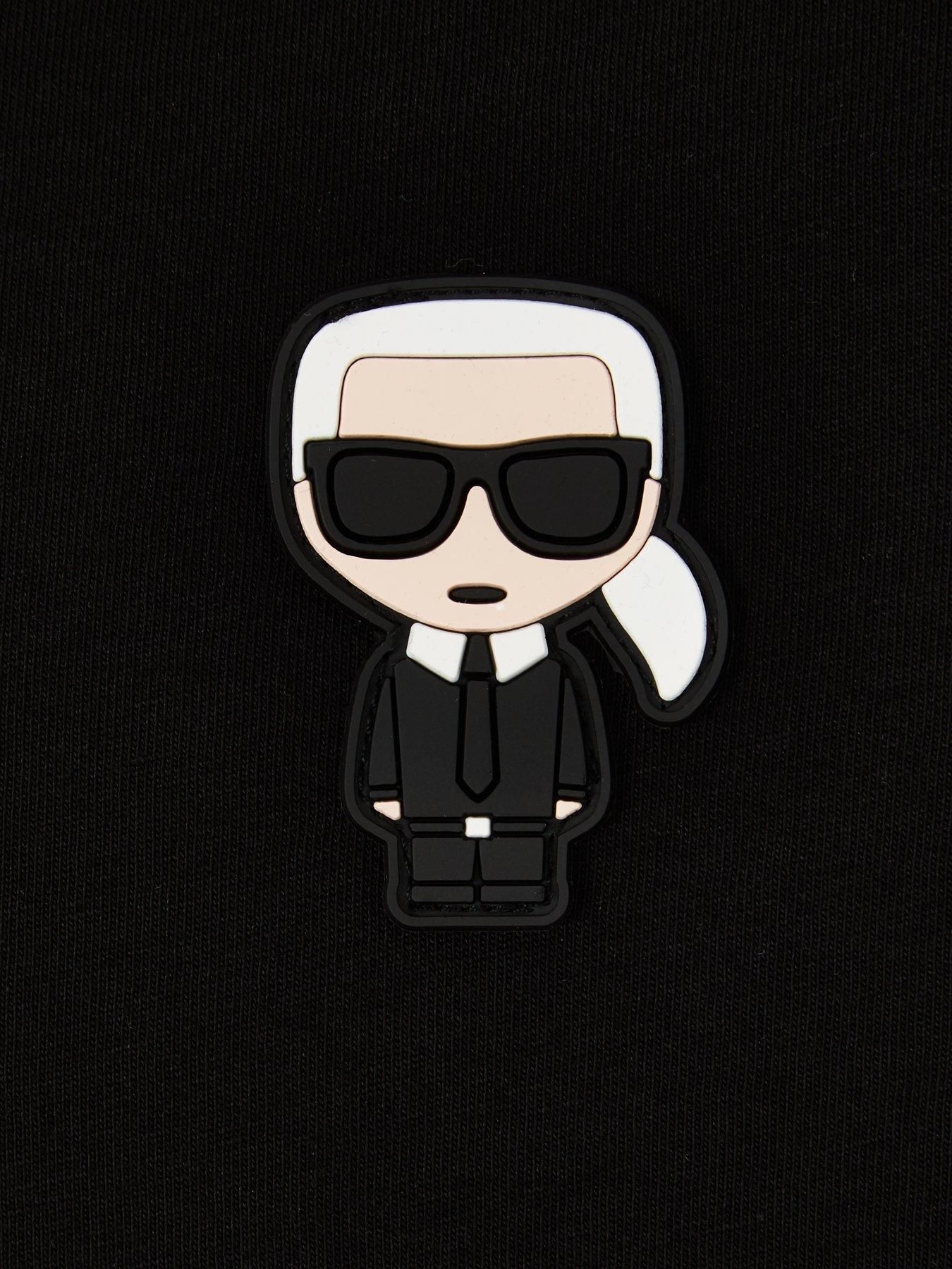 Karl Lagerfeld Mini Logo T Shirt Black 2xl