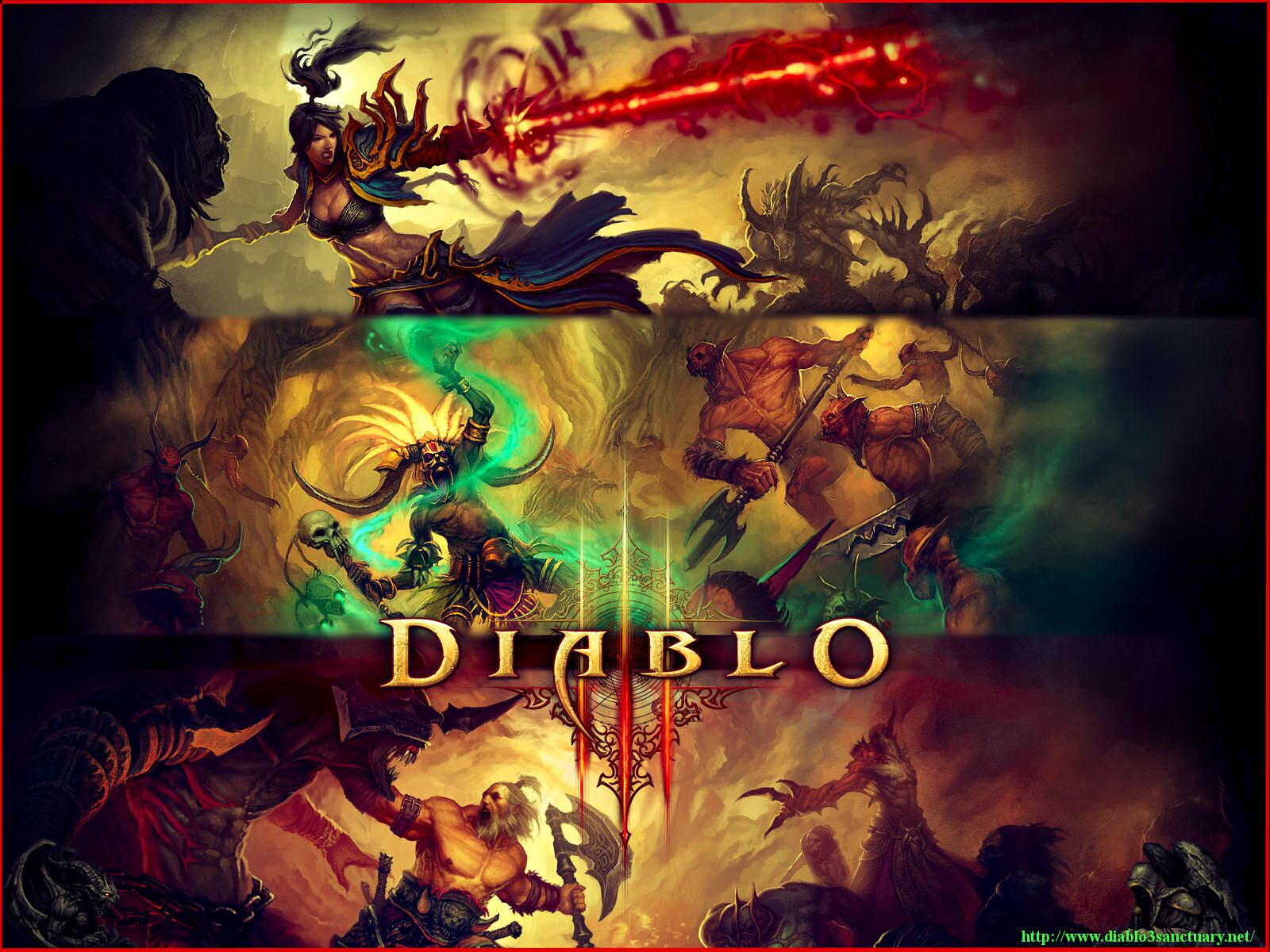 Wizard Battle Wallpaper Diablo All