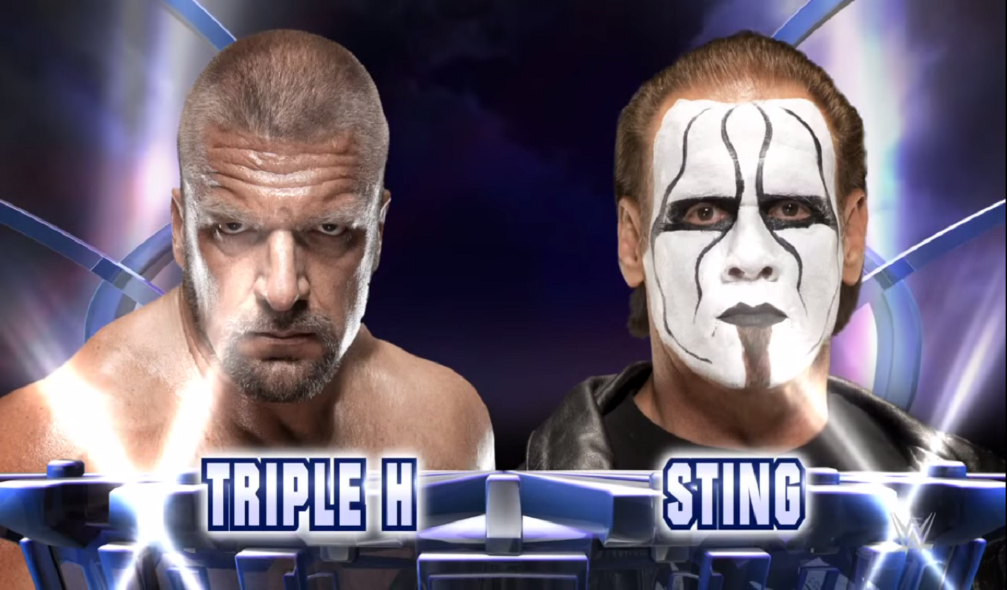 Triple H Vs Sting Royal Rumble Match HD Wallpaper Wwe