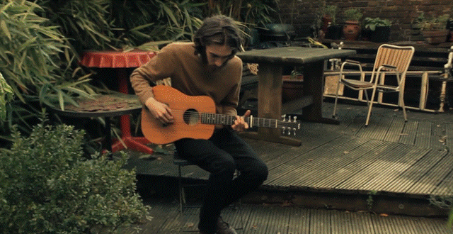 Cinemagraph Playing The Guitar By Pulpdesigns