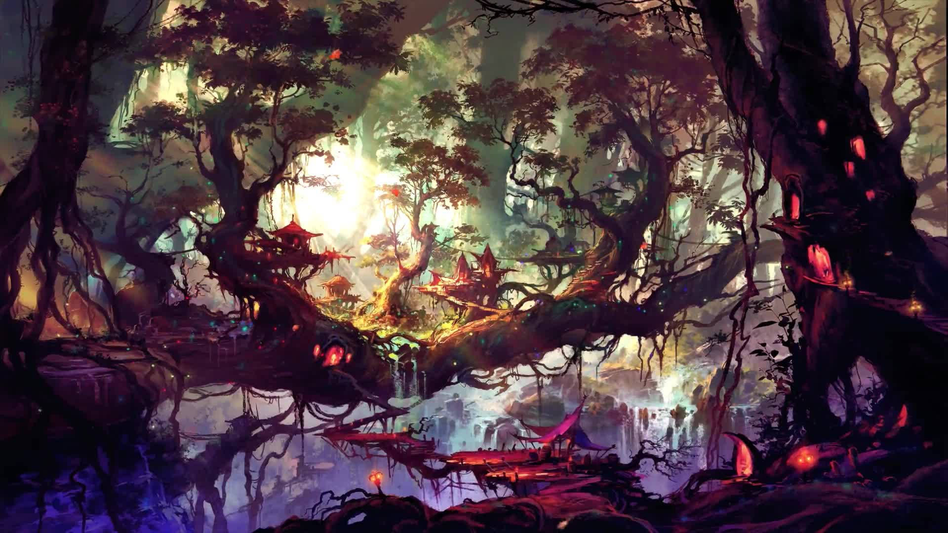Mystical Forest Wallpaper