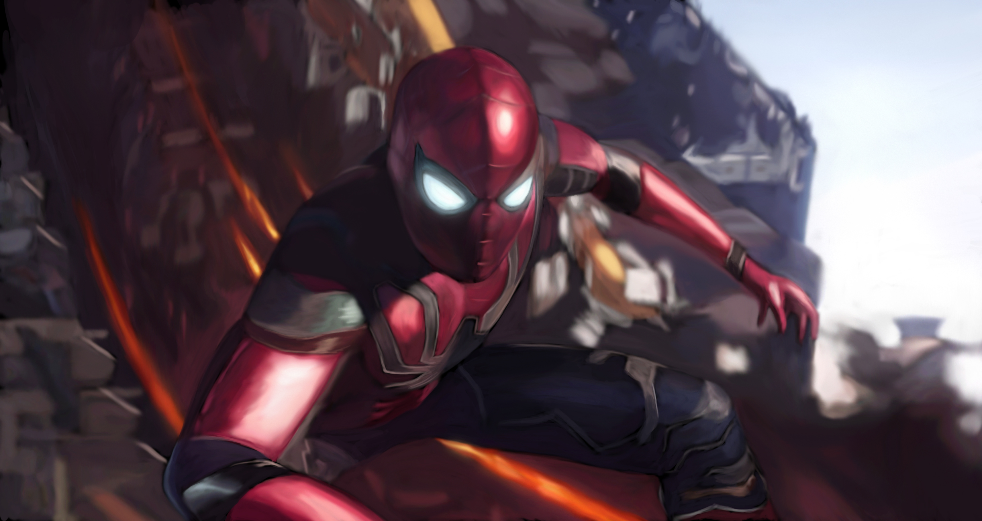 Spider Man In Avengers Infinity War