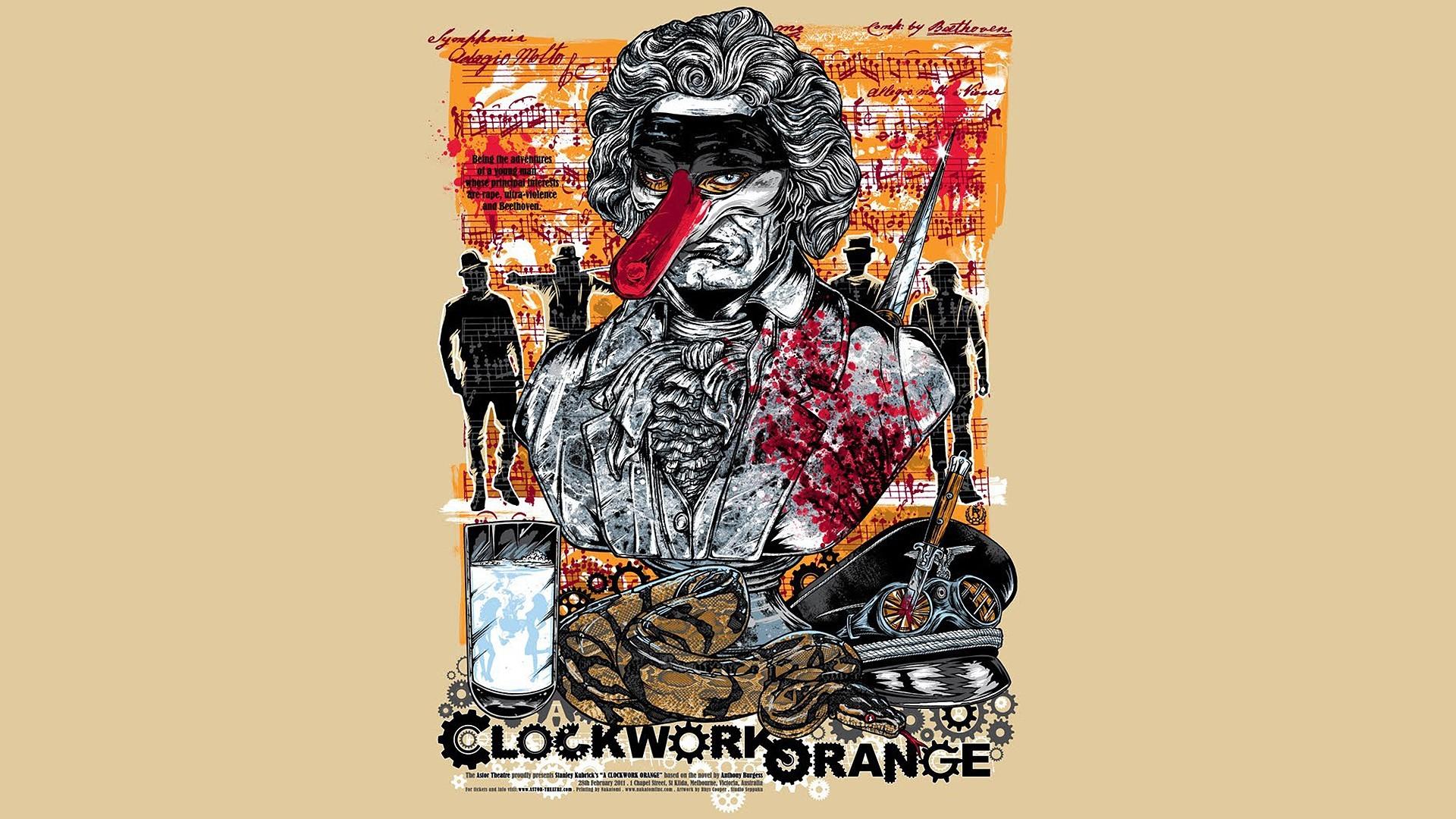 A Clockwork Orange Stanley Kubrick Fan Art Movies