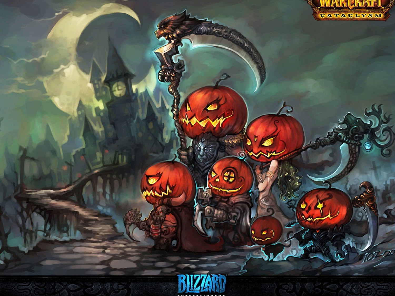 Bewitched Halloween Wallpaper