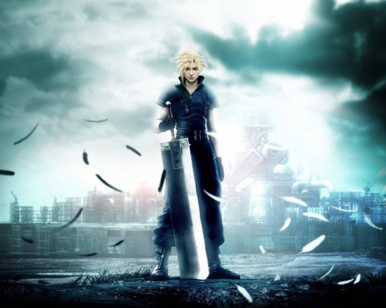 Final Fantasy Vii Advent Children Cloud Strife Wallpaper