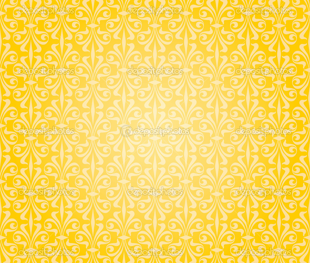 Orange Yellow Wallpaper Background Design Stock Vector Elena