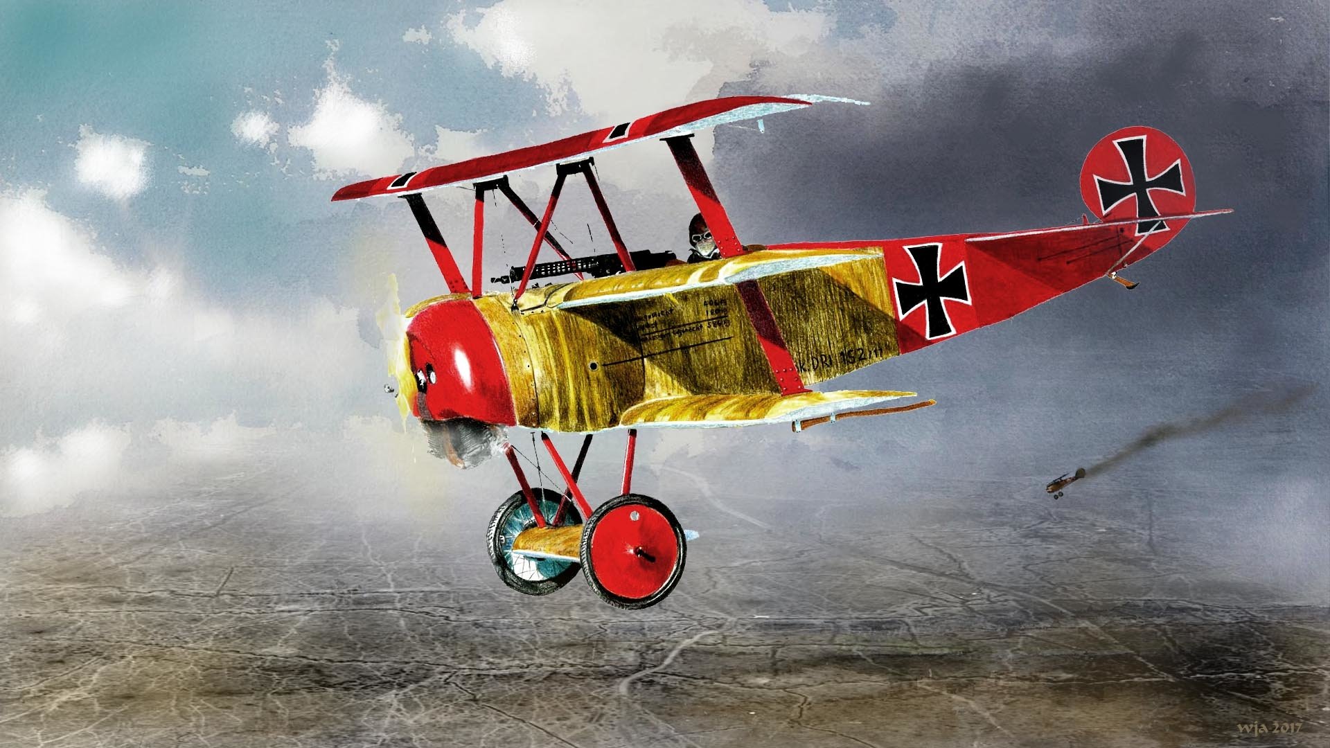 The Red Baron Homeward Bound HD Wallpaper Background Image