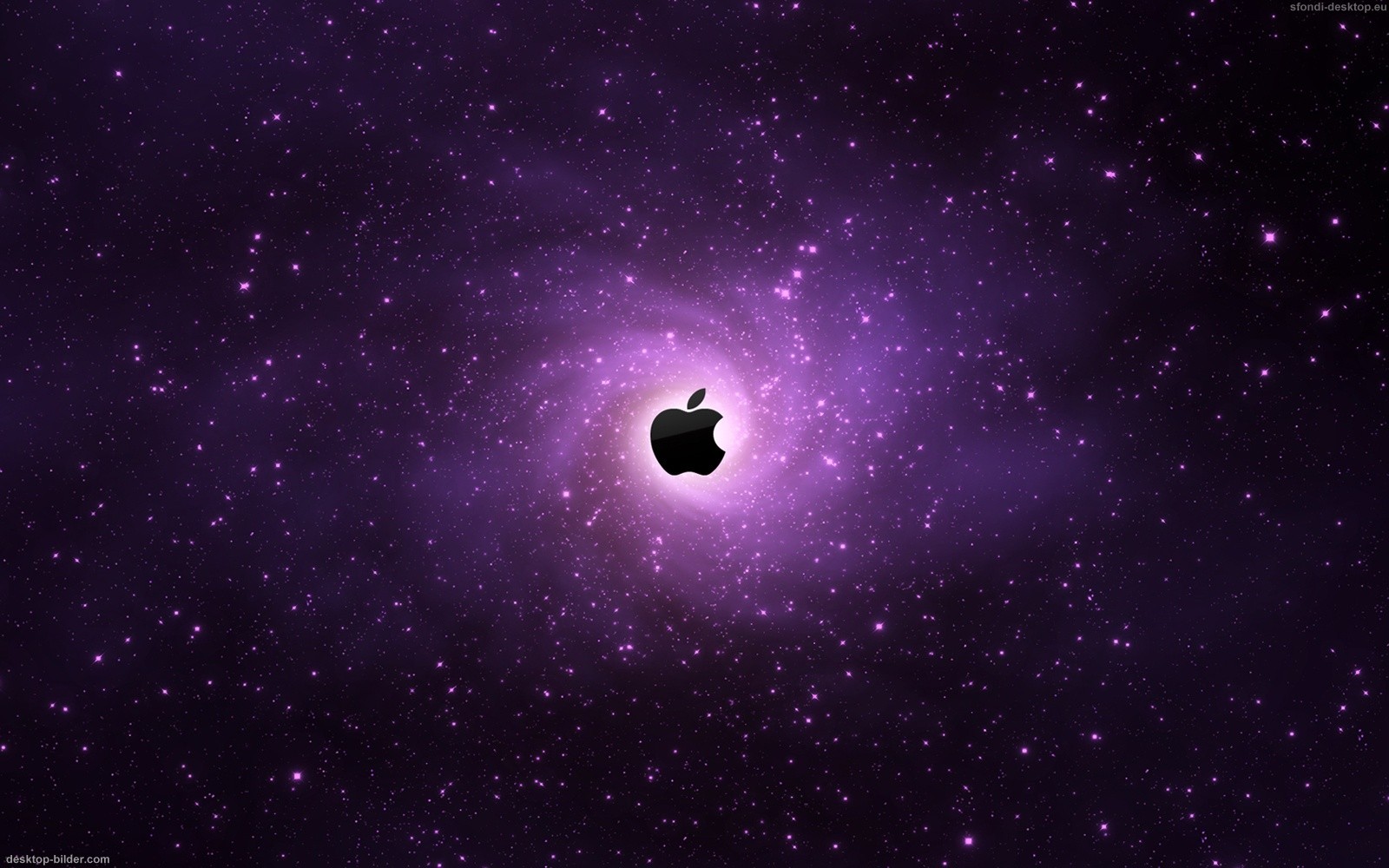 Schaue dir den Hintergrundbild Apple Logo in der Gre von 1600x1000