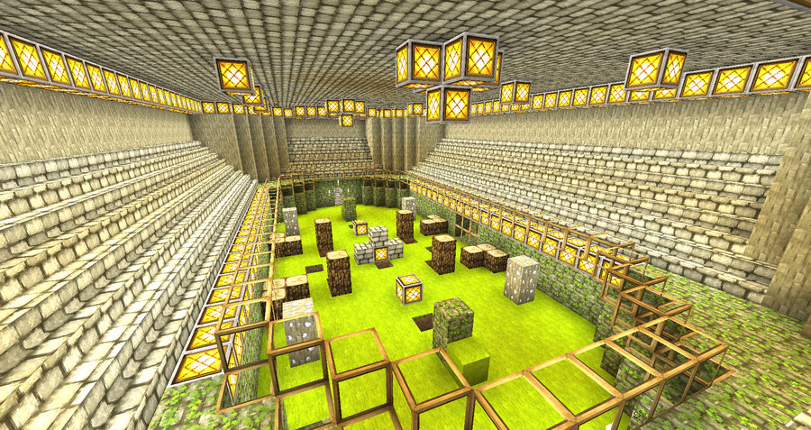 Minecraft Wallpaper Pvp Arena By Nsgeo