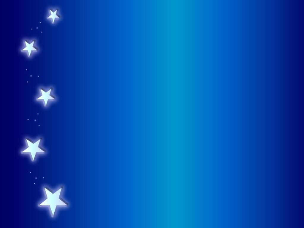 Sidebar Angel Blue Stars Background For Powerpoint Border And