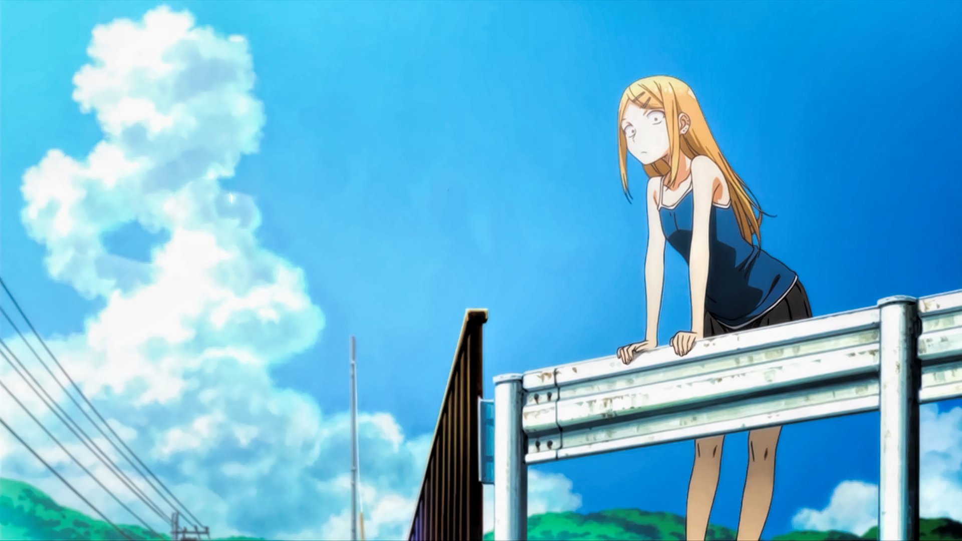 Dagashi Kashi HD Wallpaper Background Image
