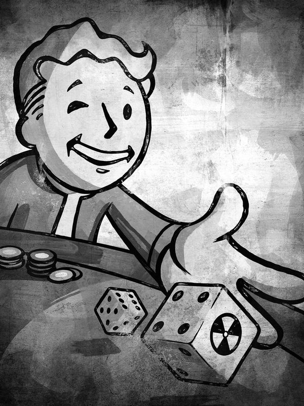 Fallout Gambling Screensaver For Amazon Kindle