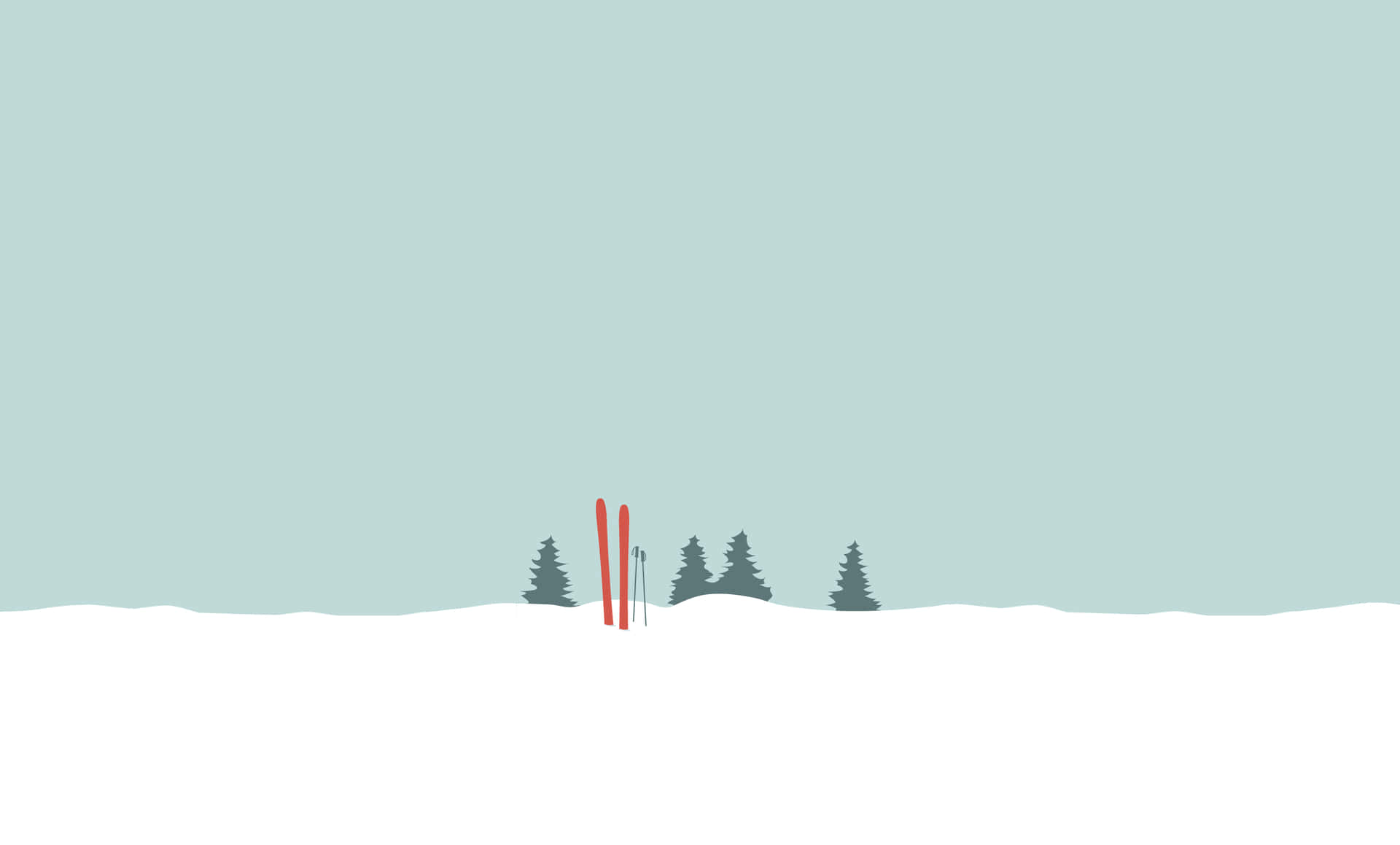 Simple Winter Wallpaper