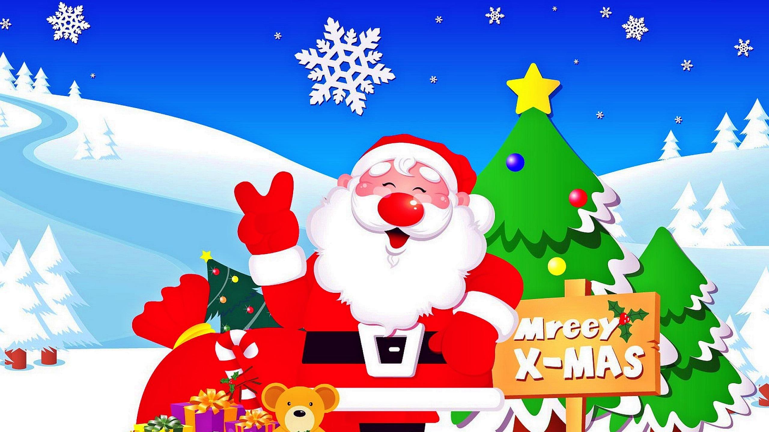 Free Download Cute Christmas Wallpapers 2560x1440