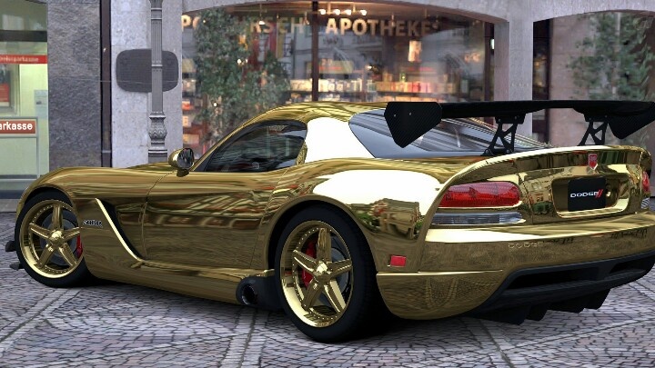 Gold Plated Dodge Viper Custom Supercars