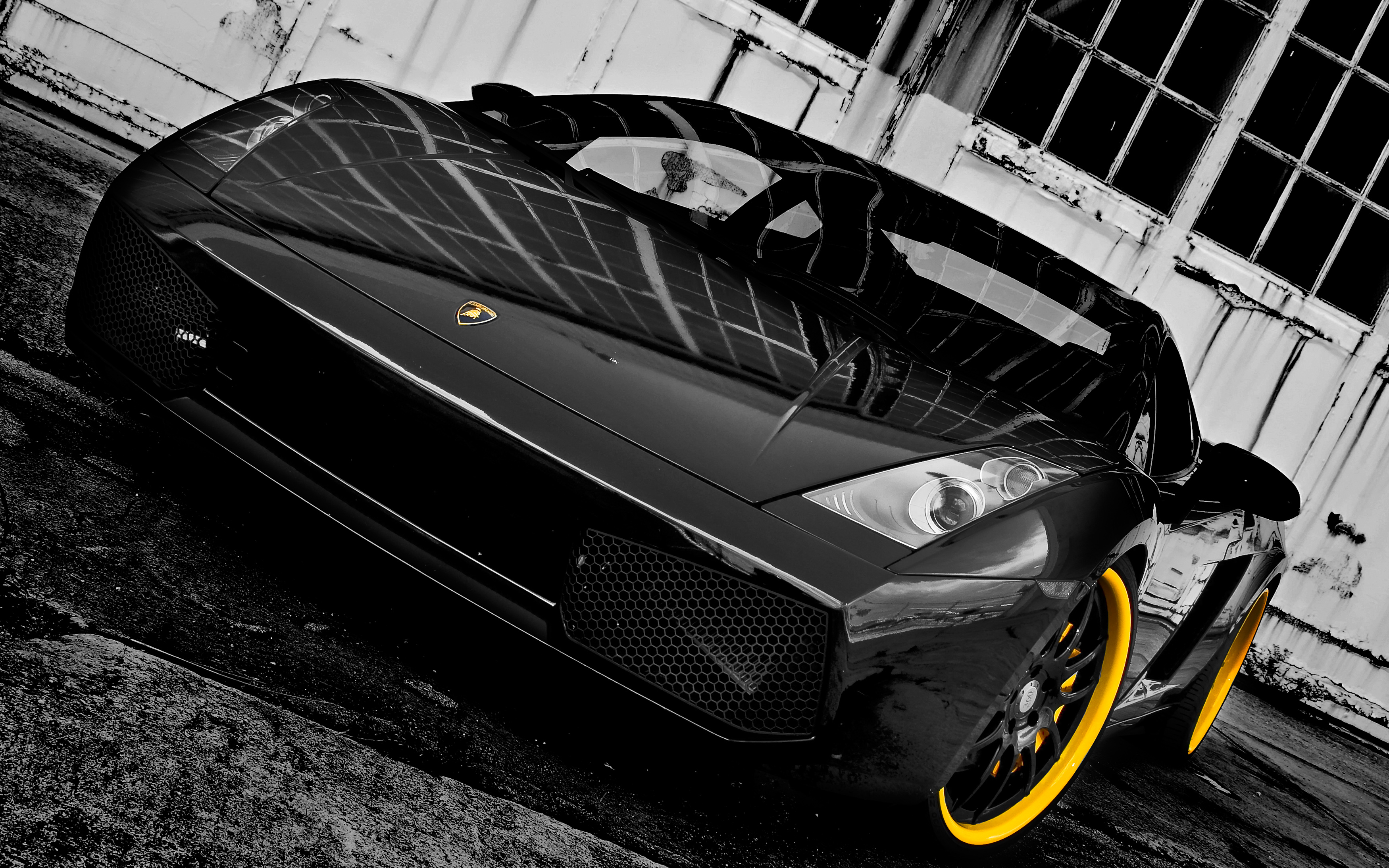 Forged Black Lamborghini Gallardo Wallpaper HD Car