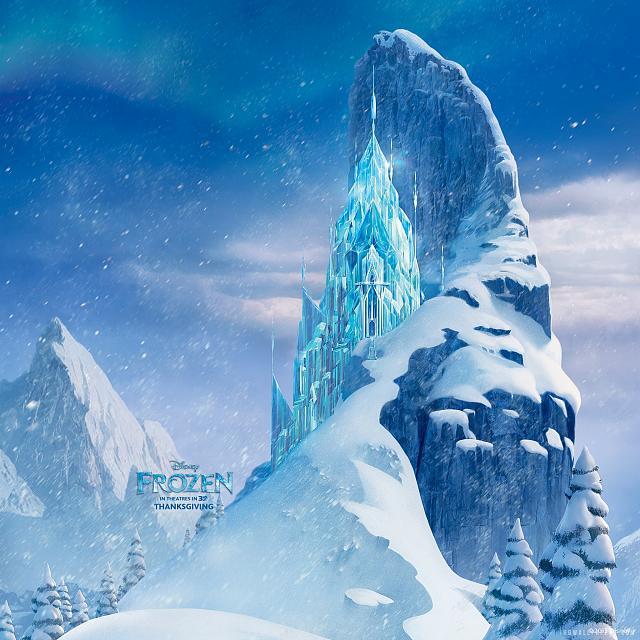 The Disney Movie Frozen Retina Wallpaper frozen icecastle 2048x2048