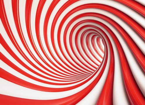 Red Swirl Tunel