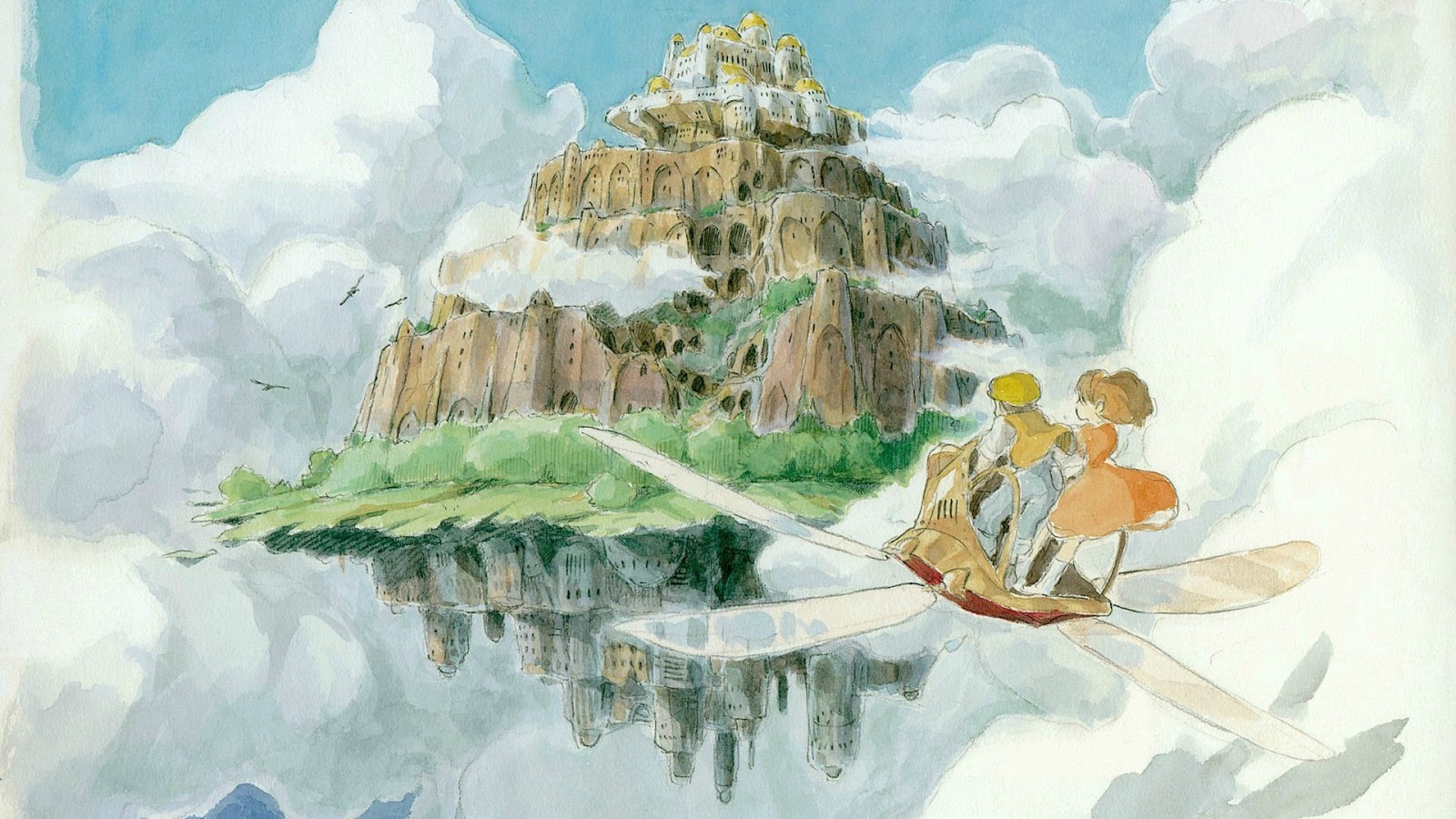Anime Wallpaper Laputa Castle In The Sky