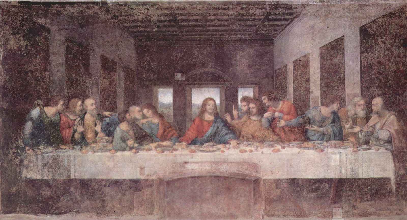 Da Vinci Paints Drawings HD Wallpaper