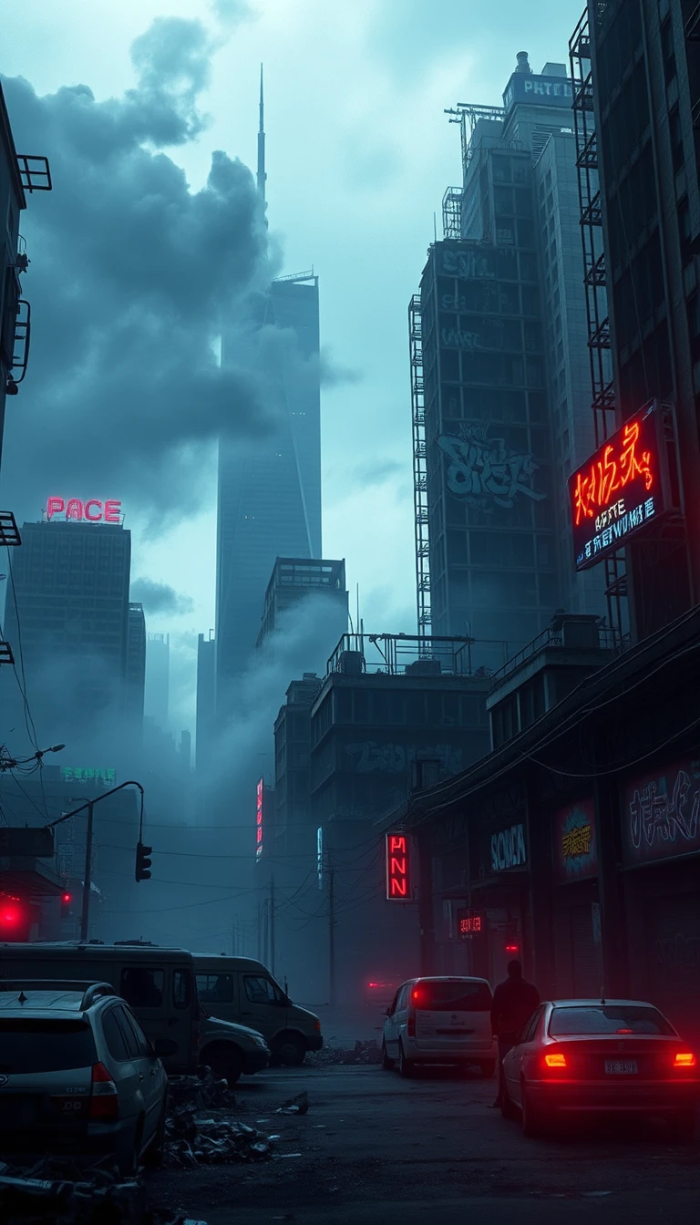 Dystopian Phone Wallpaper