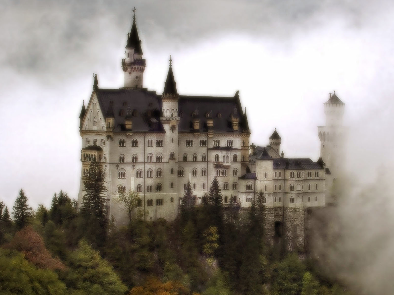 Neuschwanstein Castle Desktop Wallpaper For HD Widescreen And