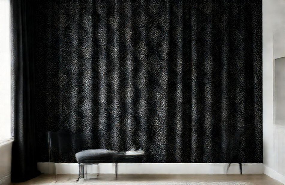Black Curtain Wallpaper