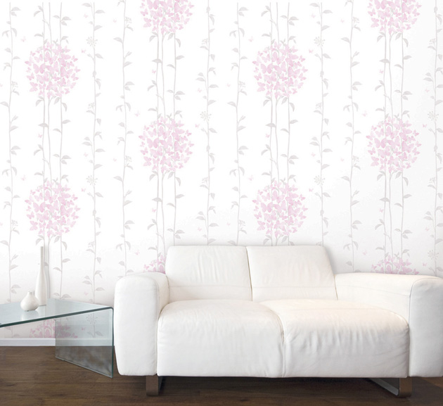  an art to hanging Floral Self Adhesive Bedroom Wallpaper Home Depot 630x577
