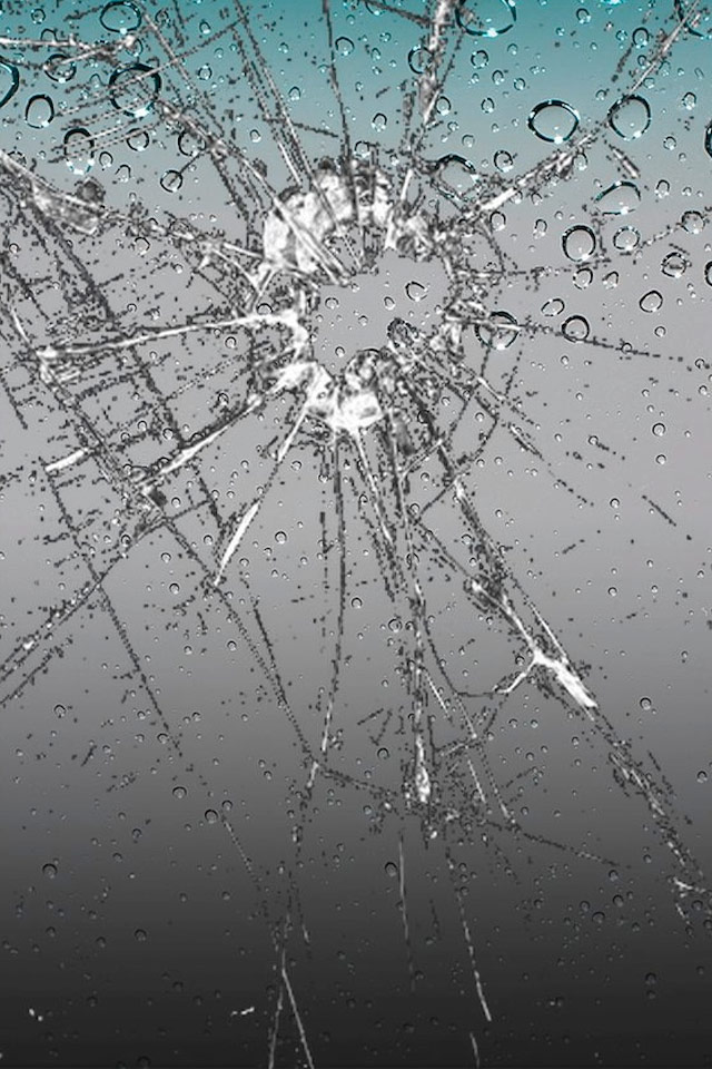broken glass iPhone Wallpaper