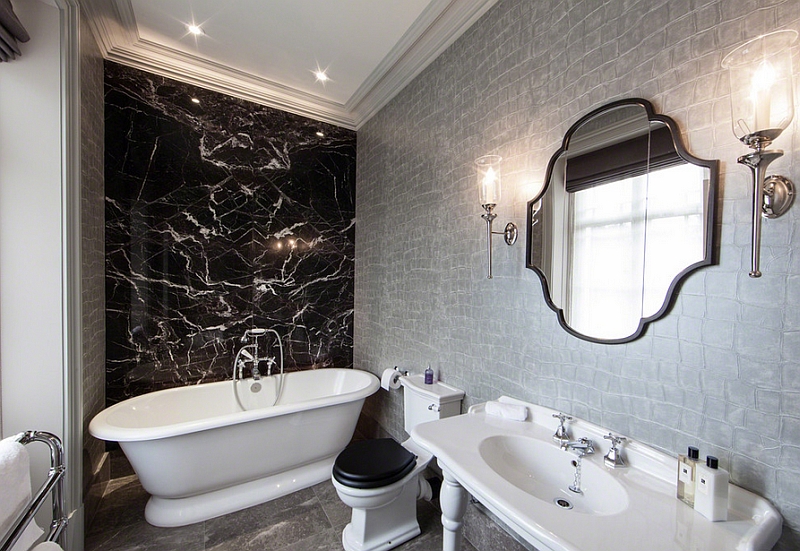 Back To Black And White Bathrooms An Elegant Timeless Trend