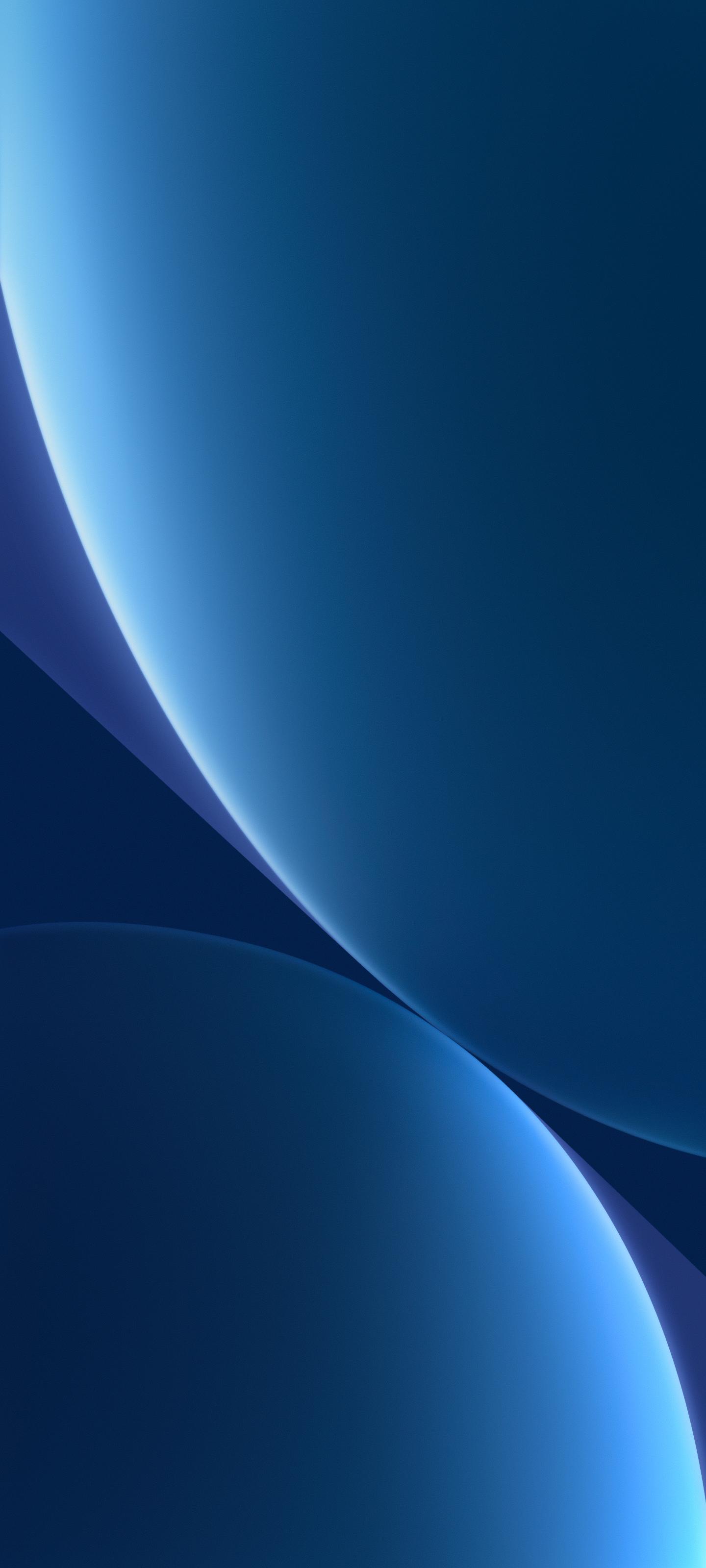 Abstract blue wallpaper, Xiaomi 14 Pro