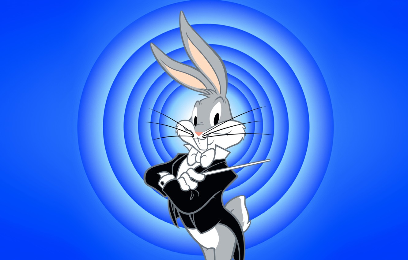 Wallpaper Rabbit Cartoon Looney Tunes Bugs Bunny