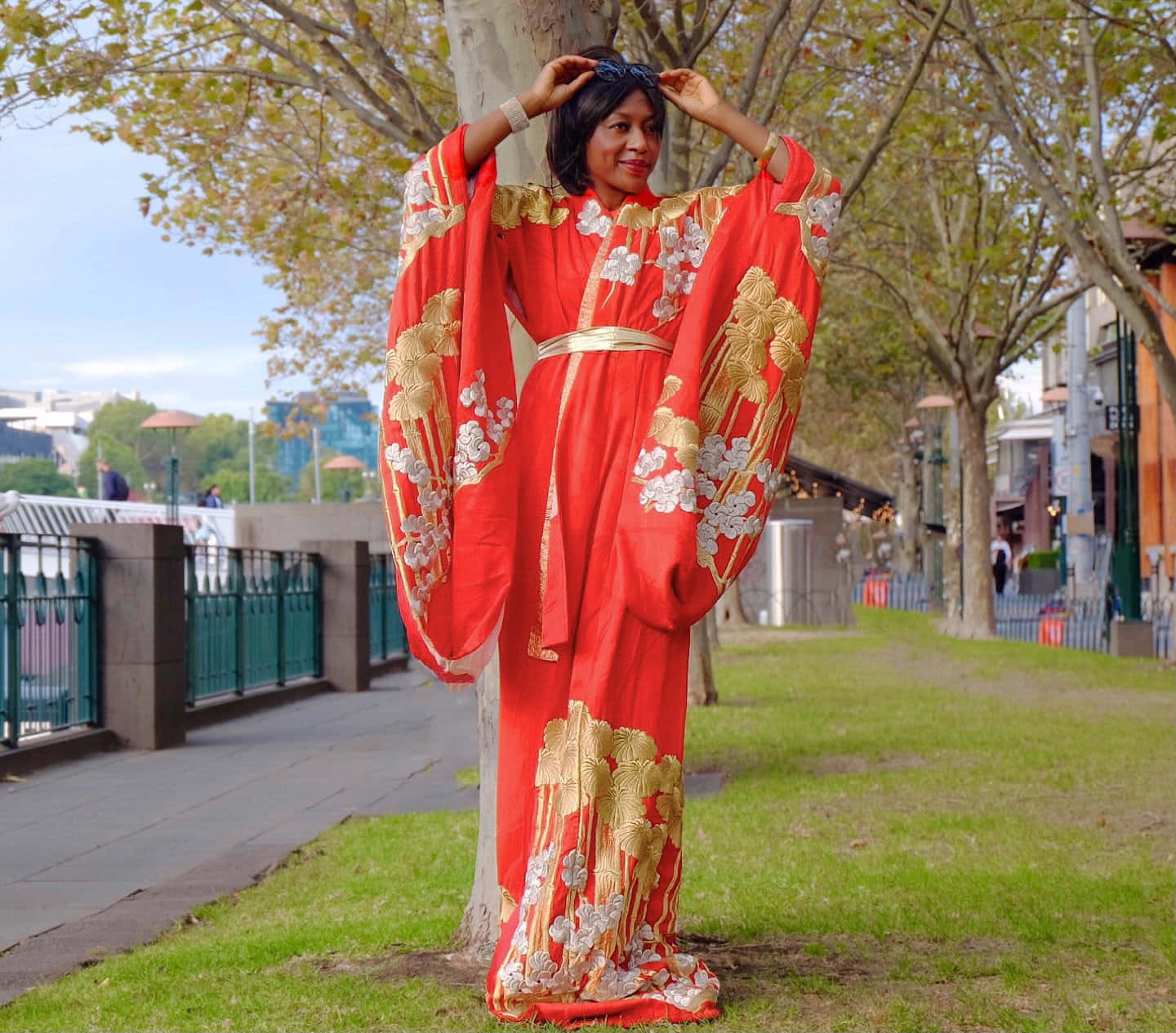 Traditional Japanese Kimono Wallpaper