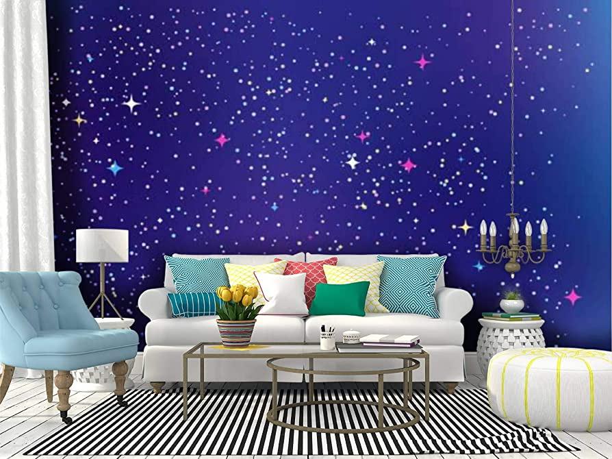 Amazon Self Adhesive Wallpaper Roll Paper Night Sky With