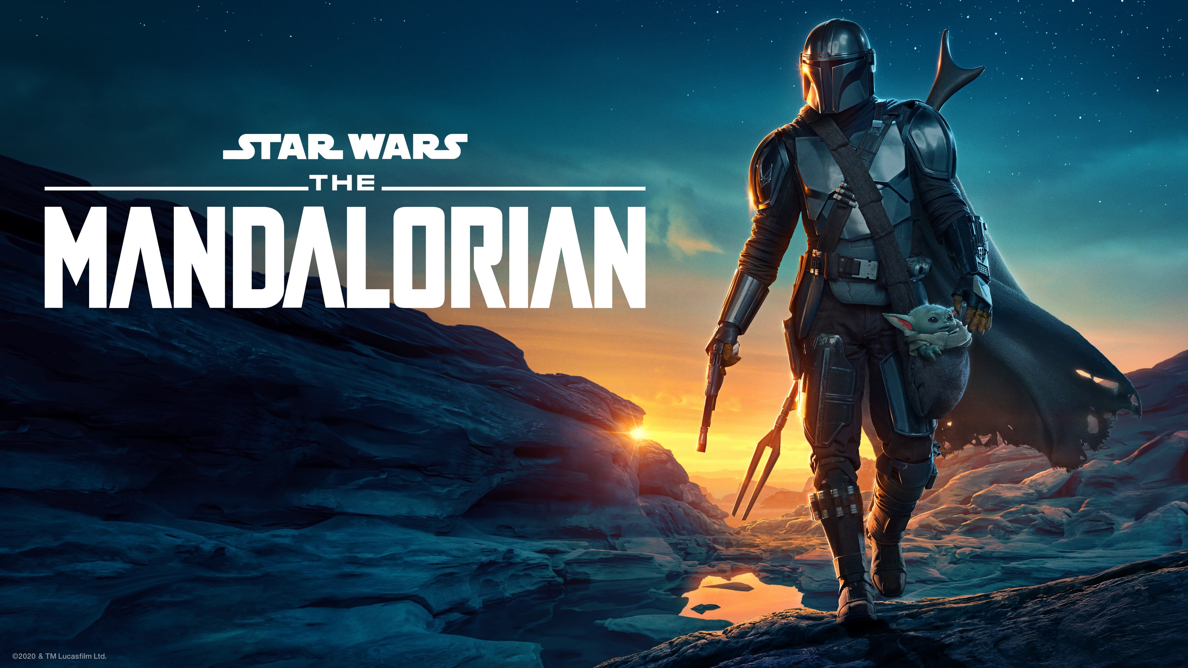 The Mandalorian 4k Artwork Laptop Full HD Wallpaper