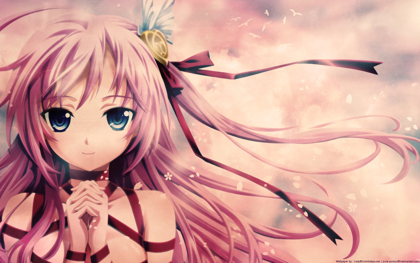 Anime Charming Fairy Desktop Wallpaper
