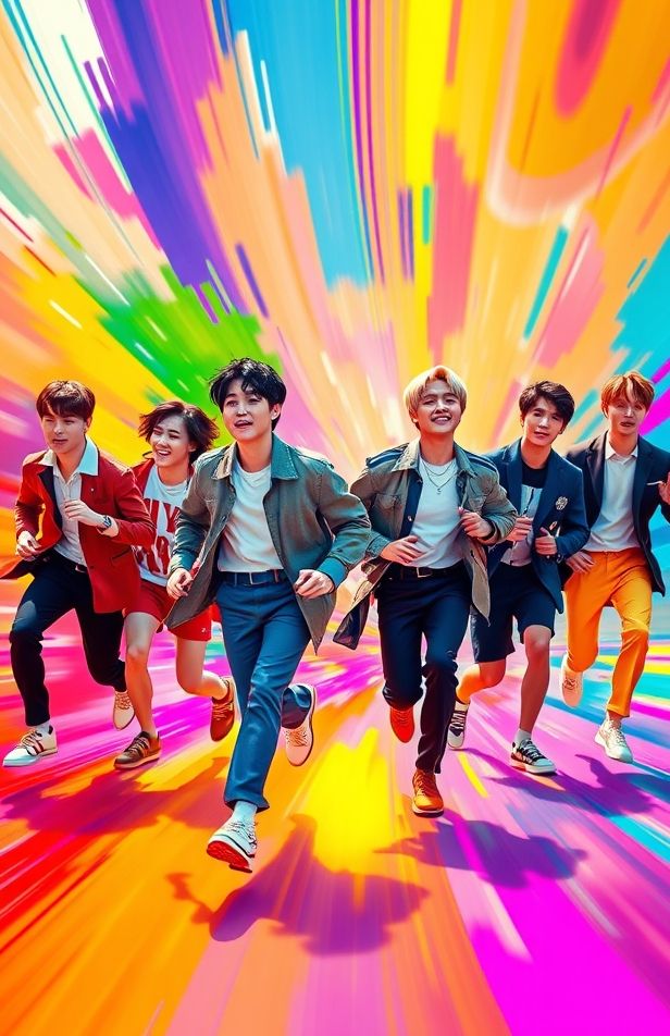 Bts Run Wallpaper