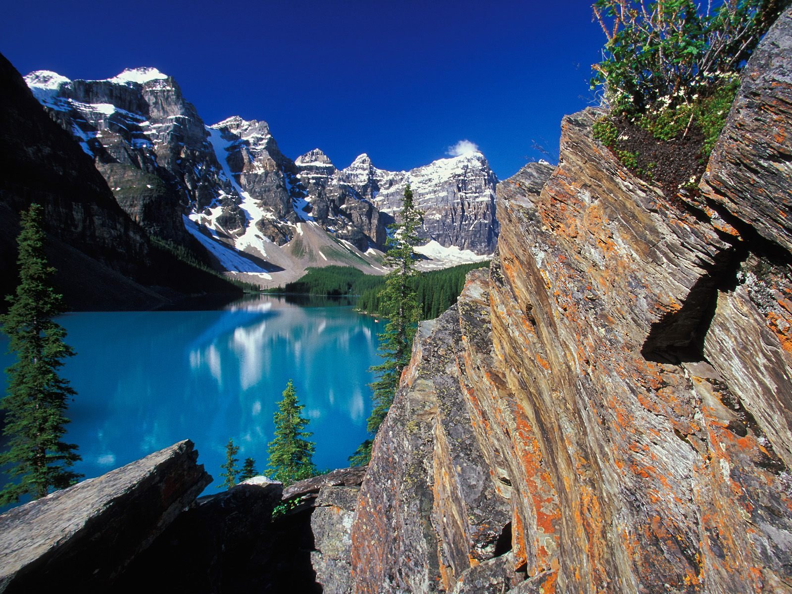  Ten Peaks Banff National Park Canada Wallpaper   HQ Wallpapers 1600x1200