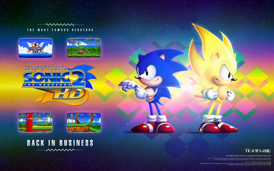 SONIC 2 HD WALLPAPER 3 by SONICX2011 on