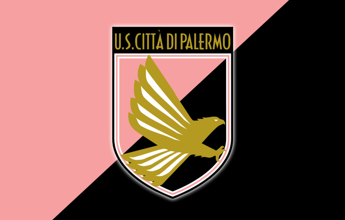 Wallpaper Football Club Series A Palermo Pink Black