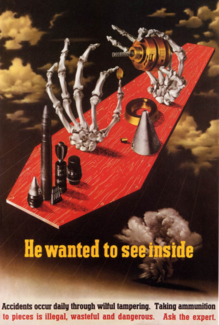Ammunition Coffin Vintage World War Posters Wallpaper Image