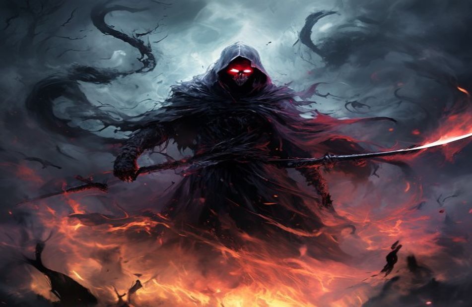 Badass Grim Reaper Wallpaper