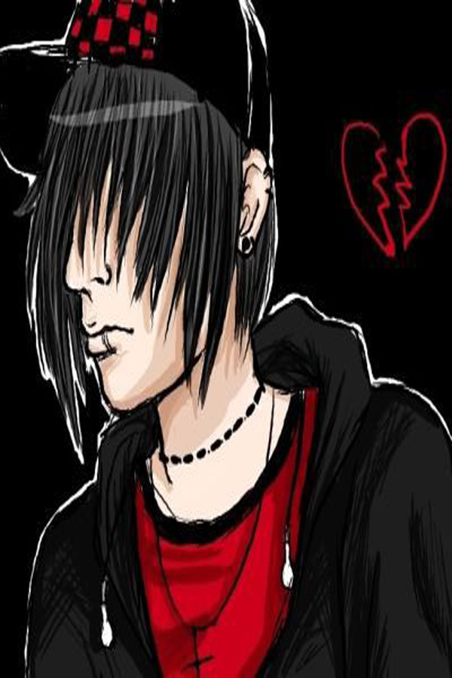 Emo Boy Wallpaper Apples iPhone and iPhone 4S a photo on