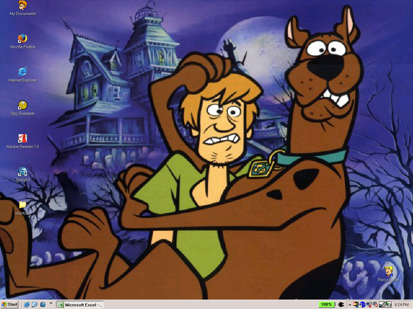 Wallpaper Mmw Scooby Doo Halloween Shaggy