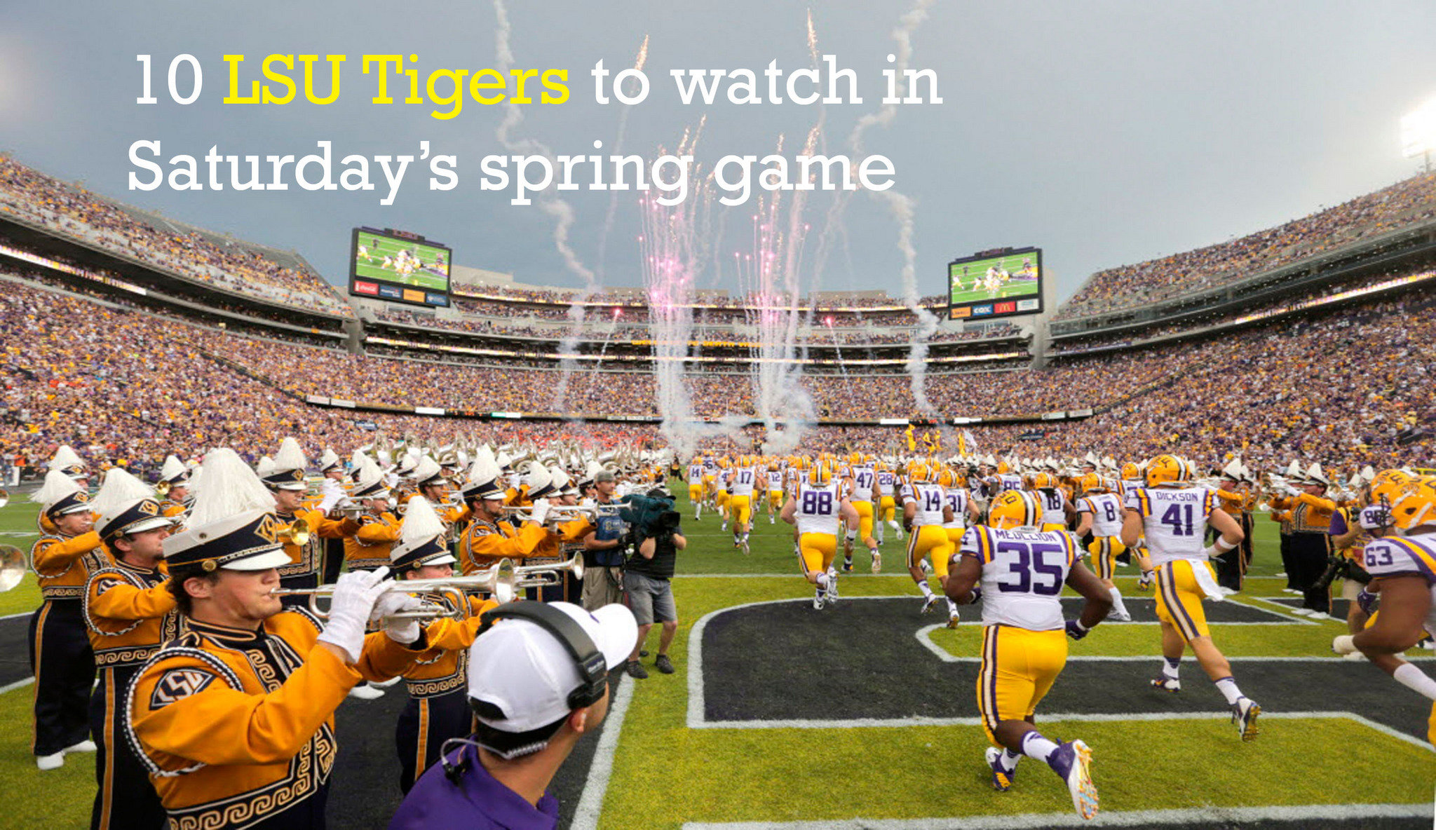 Lsu Tigers To Watch In Saturday S Spring Football Game Nola